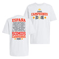 Spain World Cup Champions Merch 2026 Spain We Are Champions T-Shirt White Spain Winners Apparel - Merchluma