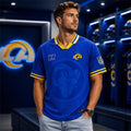 Los Angeles Rams Football V-Neck Jersey Los Angeles Rams Merch Minimalist Gifts For Fans - Merchluma