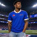 Buffalo Bills Football V-Neck Jersey Buffalo Bills Merch Best Gifts For Him - Merchluma