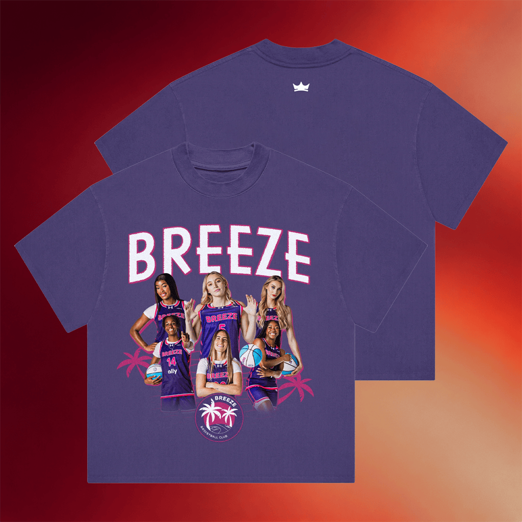 Unrivaled Merch 2026 Breeze Basketball Club Player T-Shirt Best Gifts For Basketball Fans - Merchluma