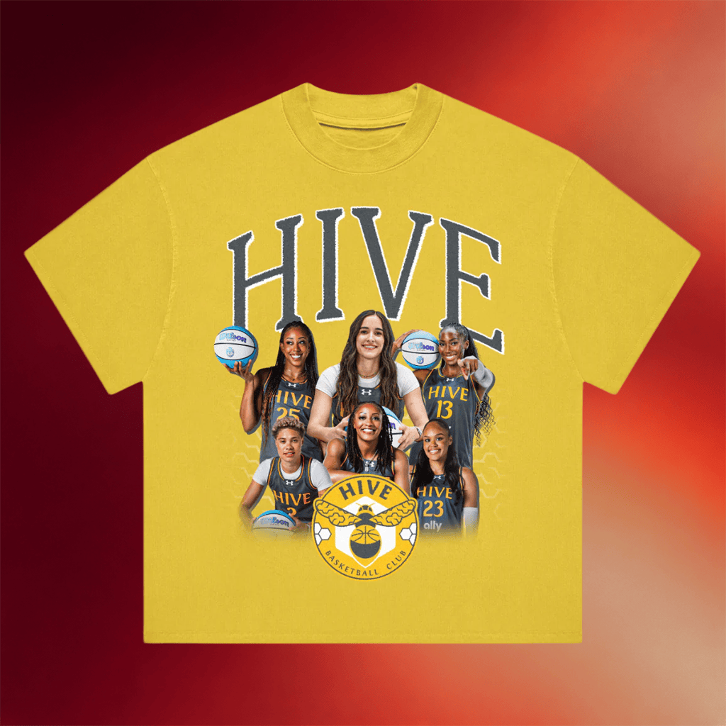 Unrivaled Merch 2026 Hive Basketball Club Player T-Shirt Presents For Basketball Fans - Merchluma