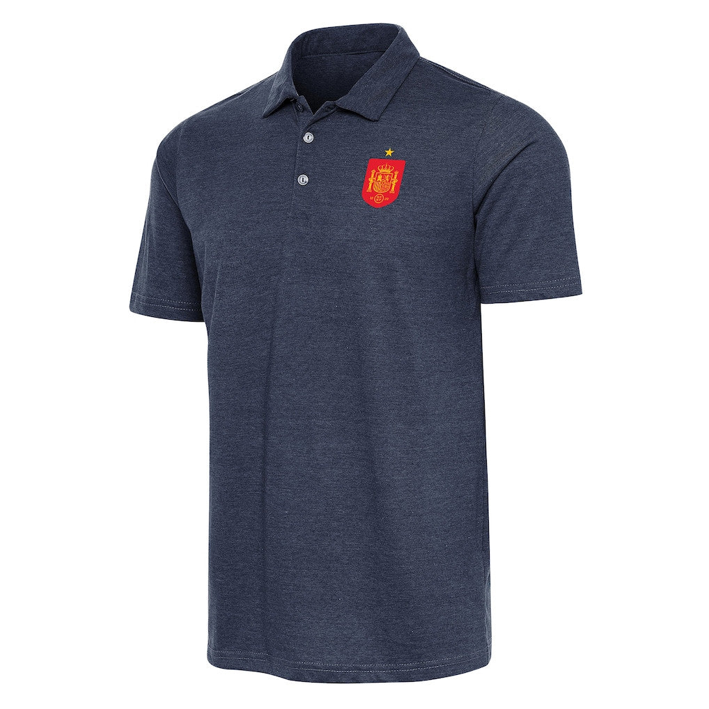 Spain World Cup Champions Merch 2026 Spain National Team Antigua Peak Polo Shirt Gift For Men - Merchluma