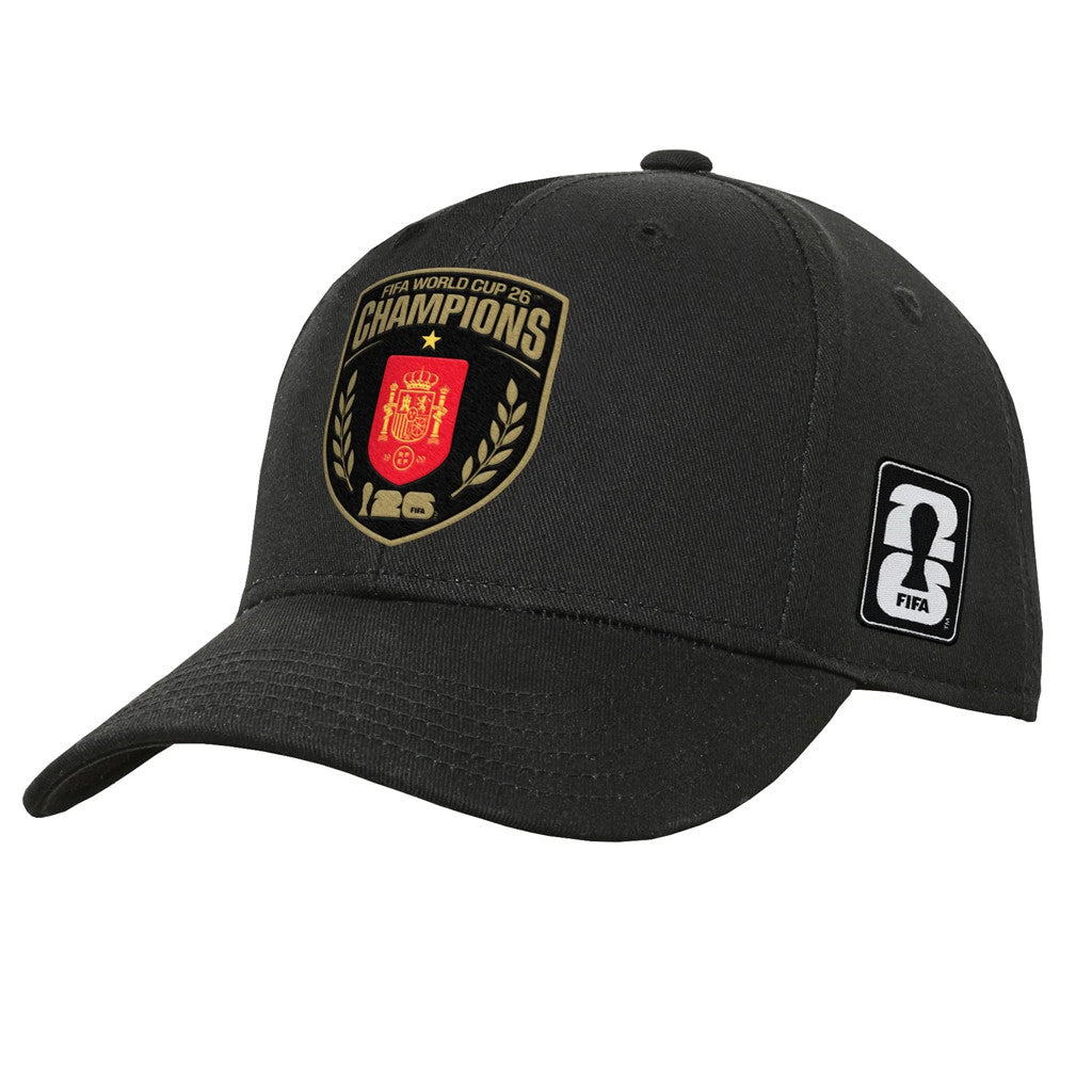 Spain World Cup Champions Merch 2026 FIFA World Cup Champions Spain Hat Embroidered Fan Gifts - Merchluma