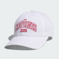 Spain World Cup Champions Merch 2026 Spain Campeones White Hat Embroidered RFEF 2 Stars Hat - Merchluma