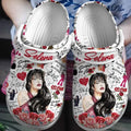 Selena Music Legend Pattern Crocs Shoes Selena Merch Gift Ideas For Her - Merchluma