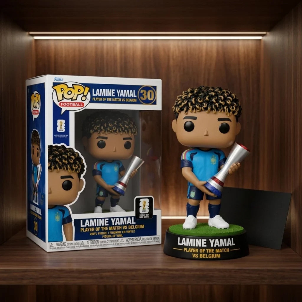 Lamine Yamal Merch Spain National Team Player Of The Match World Cup 2026 Funko Pop - Merchluma