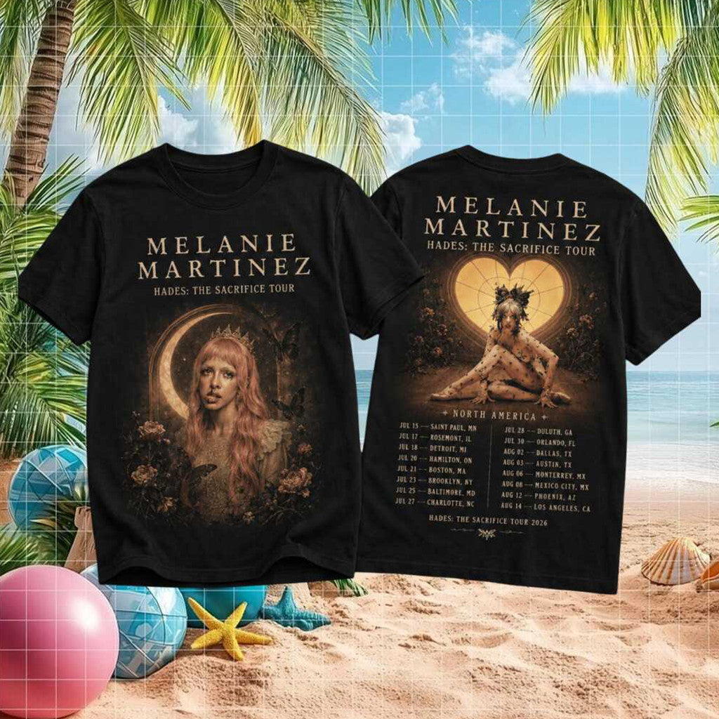 Melanie Martinez Hades The Sacrifice Tour 2026 T-Shirt Melanie Martinez Merch Gifts For Him - Merchluma