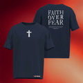 Valuetainment Merch 2026 Faith Over Fear T-Shirt Christian Shirt Gifts For Brothers - Merchluma