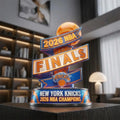 New York Knicks 2026 Champions Acrylic Plaque New York Knicks Merch Funny Gifts For Fans - Merchluma