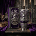 Ozzy Osbourne Prince Of Darkness Embossed Stainless Steel Handle Tumbler Ozzy Osbourne Merch - Merchluma