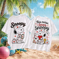Peanuts Snoopy Nurse Merch This Nurse Loves Snoopy T-Shirt Birthday Presents For Brother - Merchluma