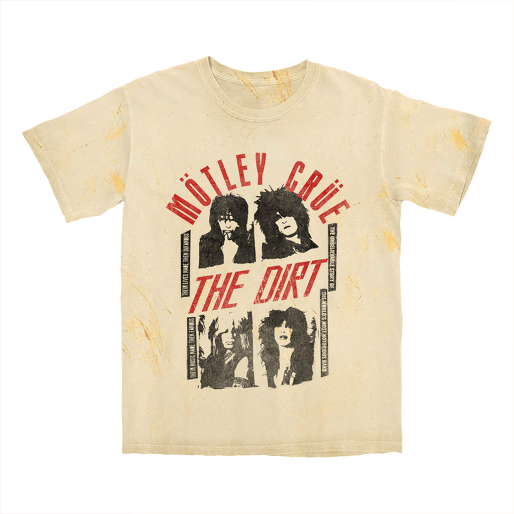 Motley Crue Merch 2026 The Dirt Fame T-Shirt Gift Ideas For Music Lovers - Merchluma