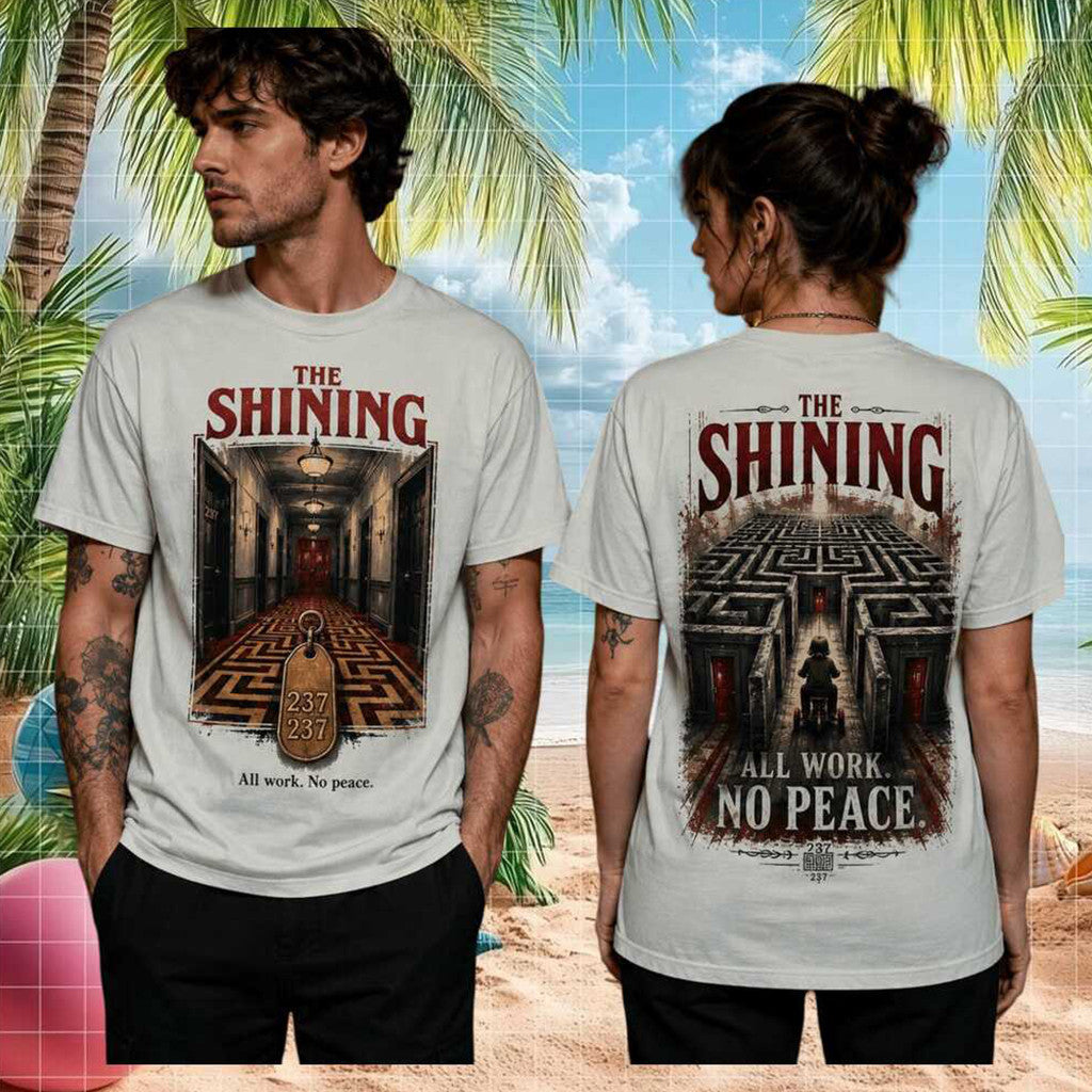 The Shining Stephen King Movie Retro T-Shirt The Shining Apparel Gift For Horror - Merchluma