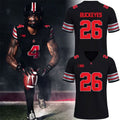 Ohio State Buckeyes 2026 Tunnel Vision Football Jersey Ohio State Buckeyes Merch Present - Merchluma