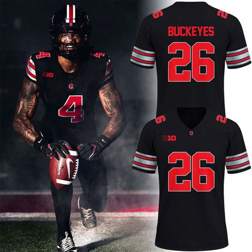 Ohio State Buckeyes 2026 Tunnel Vision Football Jersey Ohio State Buckeyes Merch Present - Merchluma