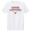 Spain World Cup Champions Merch Espana Campeones 2026 Shirt Copa Del Mundo De 2026 Tee White - Merchluma