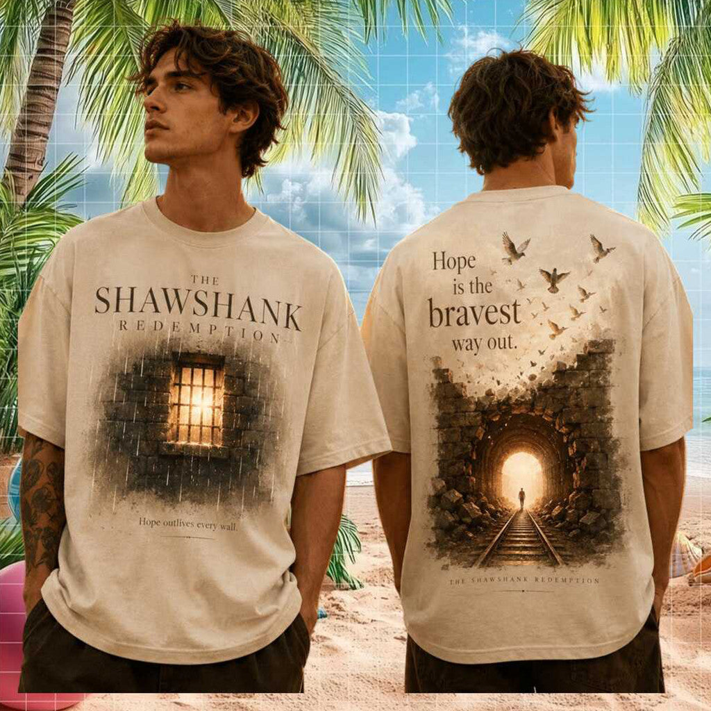 The Shawshank Redemption Merch Movie Classic Shirt Gift Fan Cinematic Drama - Merchluma