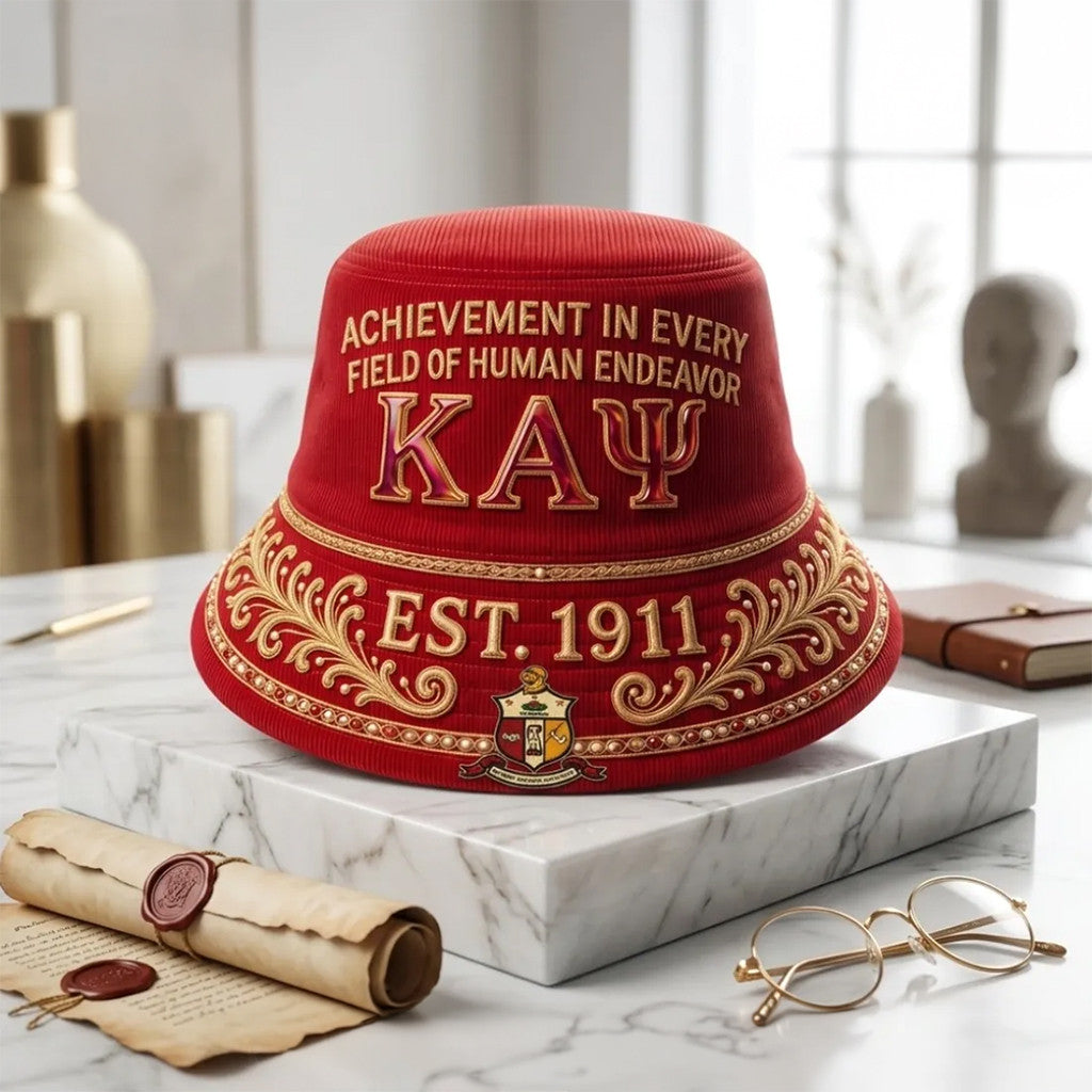 Kappa Alpha Psi Est 1911 Bucket Hat Kappa Alpha Psi Merch Present Ideas - Merchluma