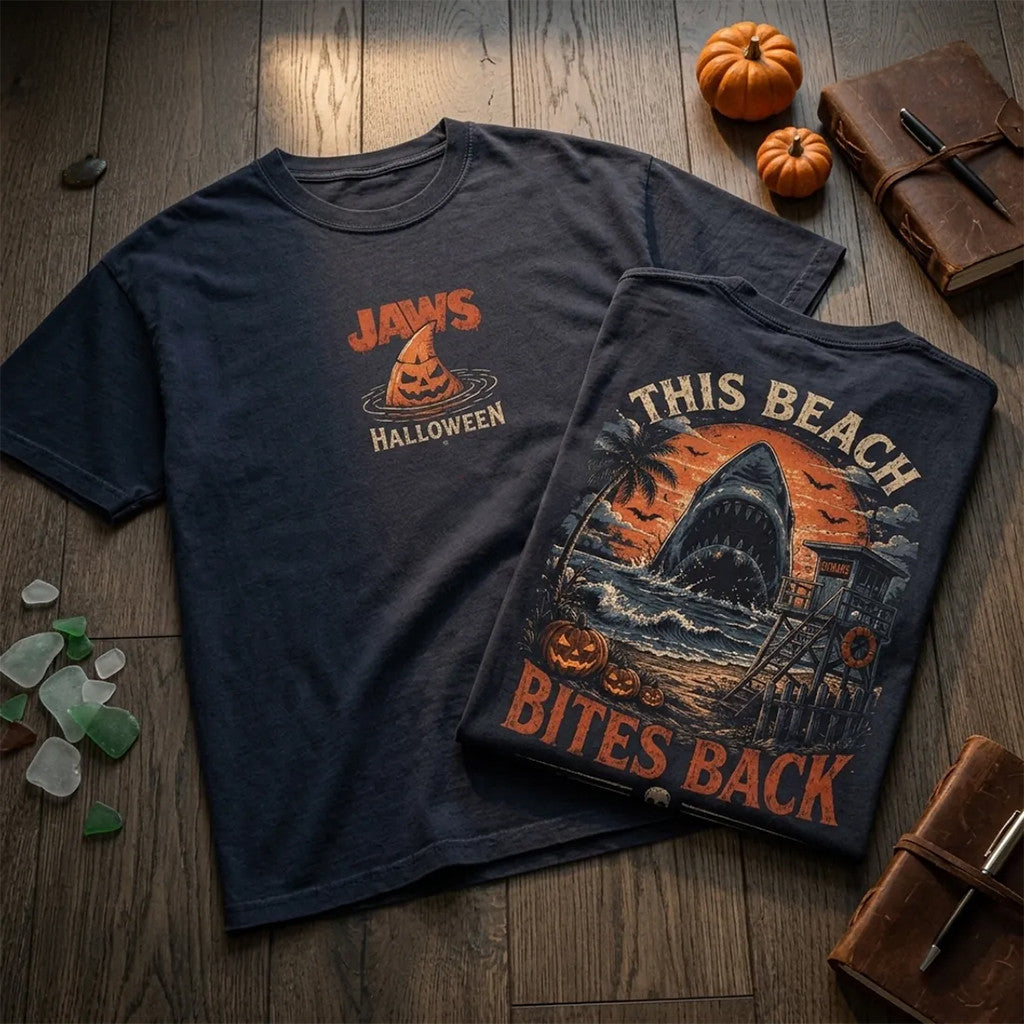 Jaws This Beach Bites T-Shirt Jaws Merch Gifts For Brother Who Has Everything - Merchluma