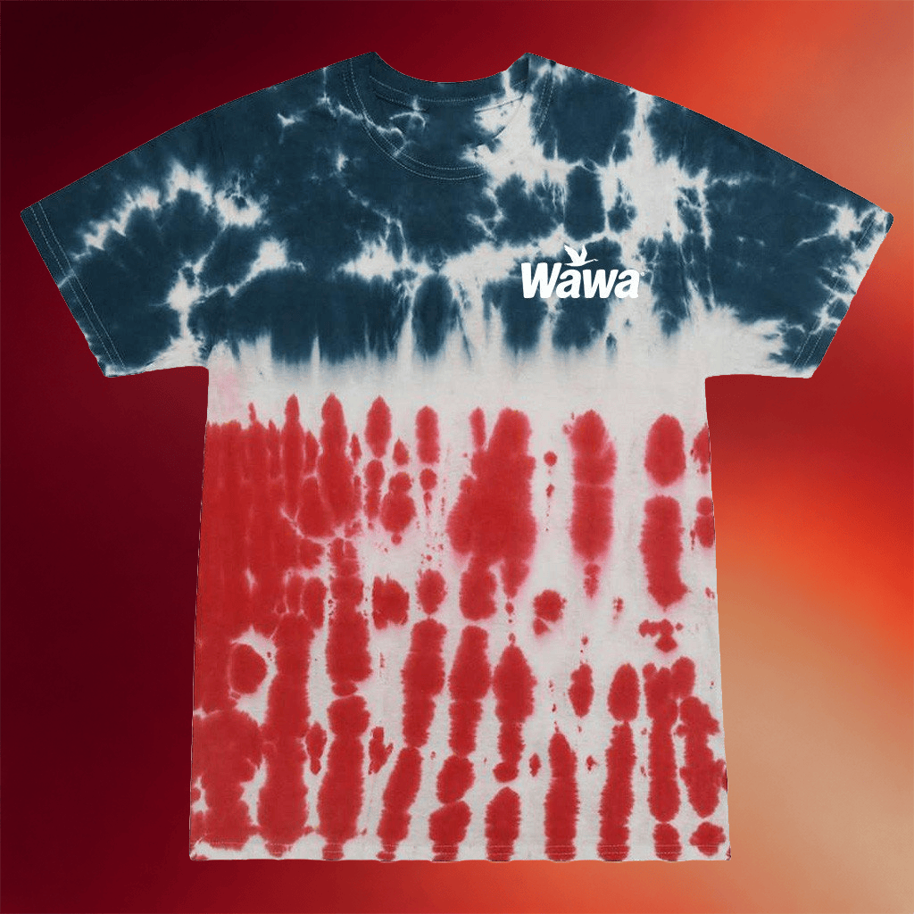 Wawa Merch 2026 Tie Dye Flag Wawa T-Shirt Birthday Gift For Brother - Merchluma