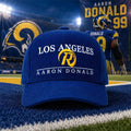 Los Angeles Rams Aaron Donald Hat 2026 Los Angeles Rams Merch Birthday Presents For Him - Merchluma