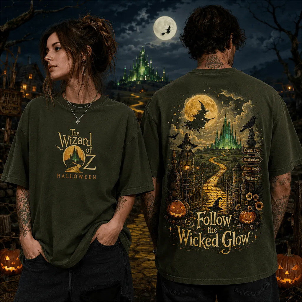 Wizard Of Oz Emerald City Halloween 2026 T-Shirt The Wizard Of Oz Merch Cool Gifts For Fans - Merchluma