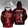 Selena Quintanilla In Memory Of 30th Anniversary Hoodie Selena Merch Gift For Music Fans - Merchluma