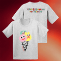 Van Leeuwen Ice Cream Merch 2026 VL X Jon Burgerman T-Shirt Unique Gifts For BFF - Merchluma