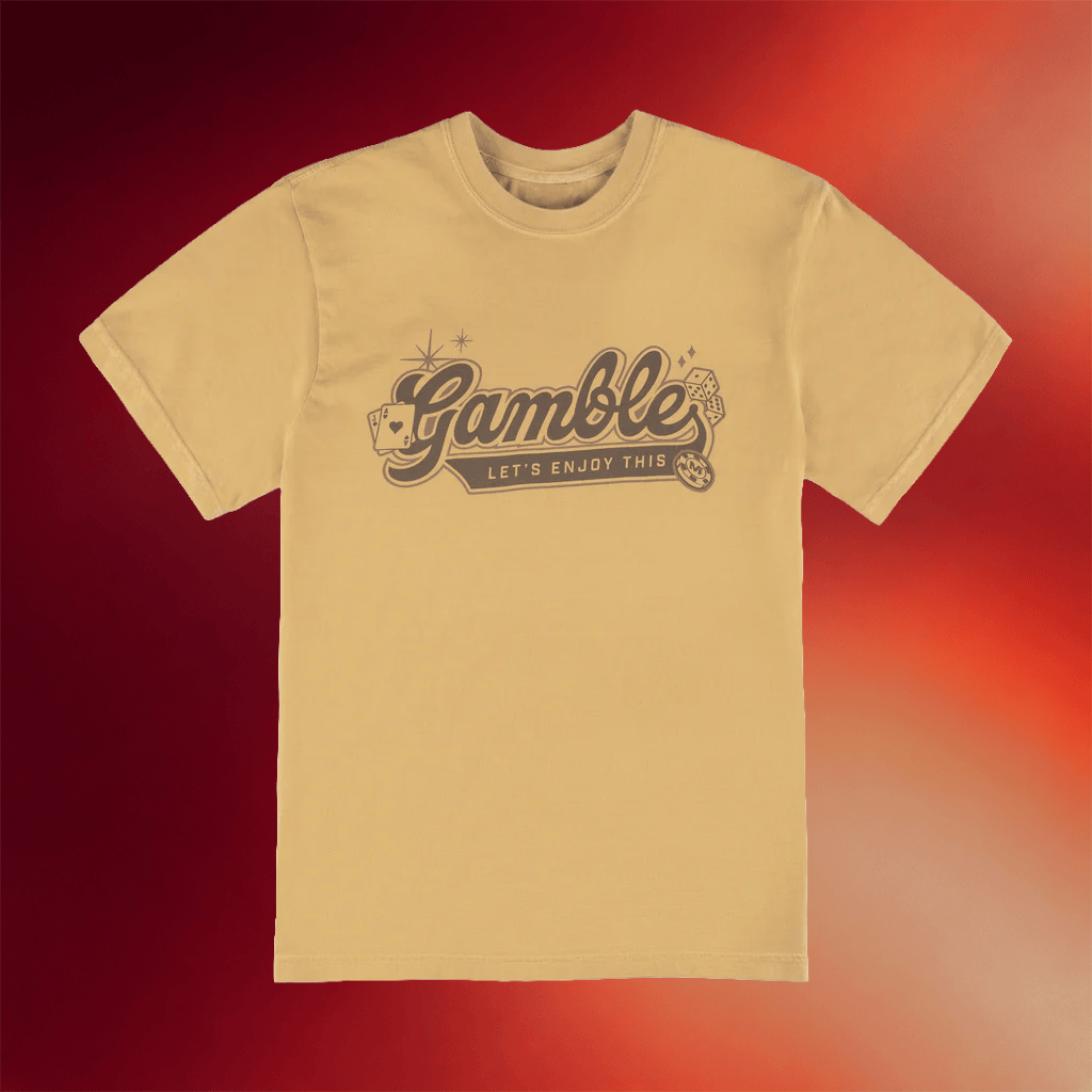 Vegas Matt Merch 2026 Baseball T-Shirt Gamble Let's Enjoy This Shirt Gifts For Brother - Merchluma