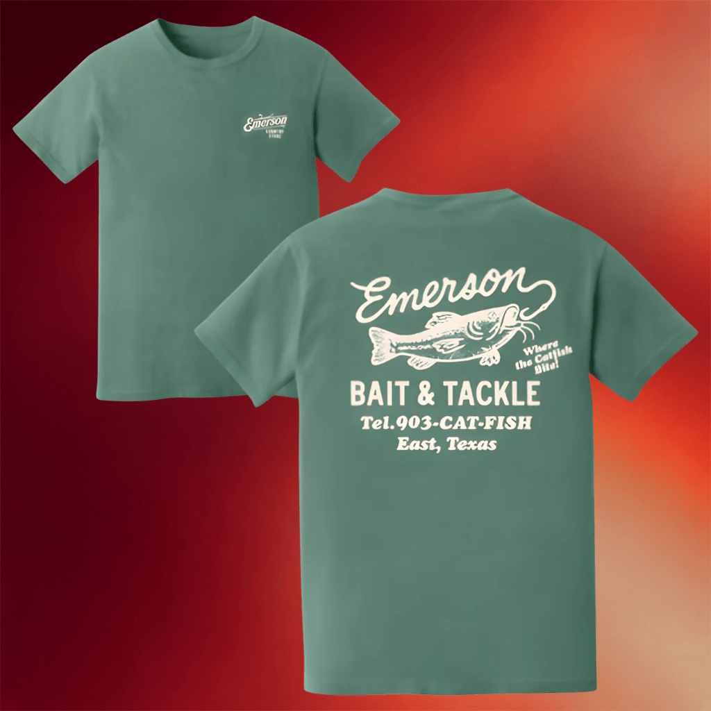 Vincent Neil Emerson Merch 2026 Emerson Bait And Tackle T-Shirt Present For Music Lover - Merchluma