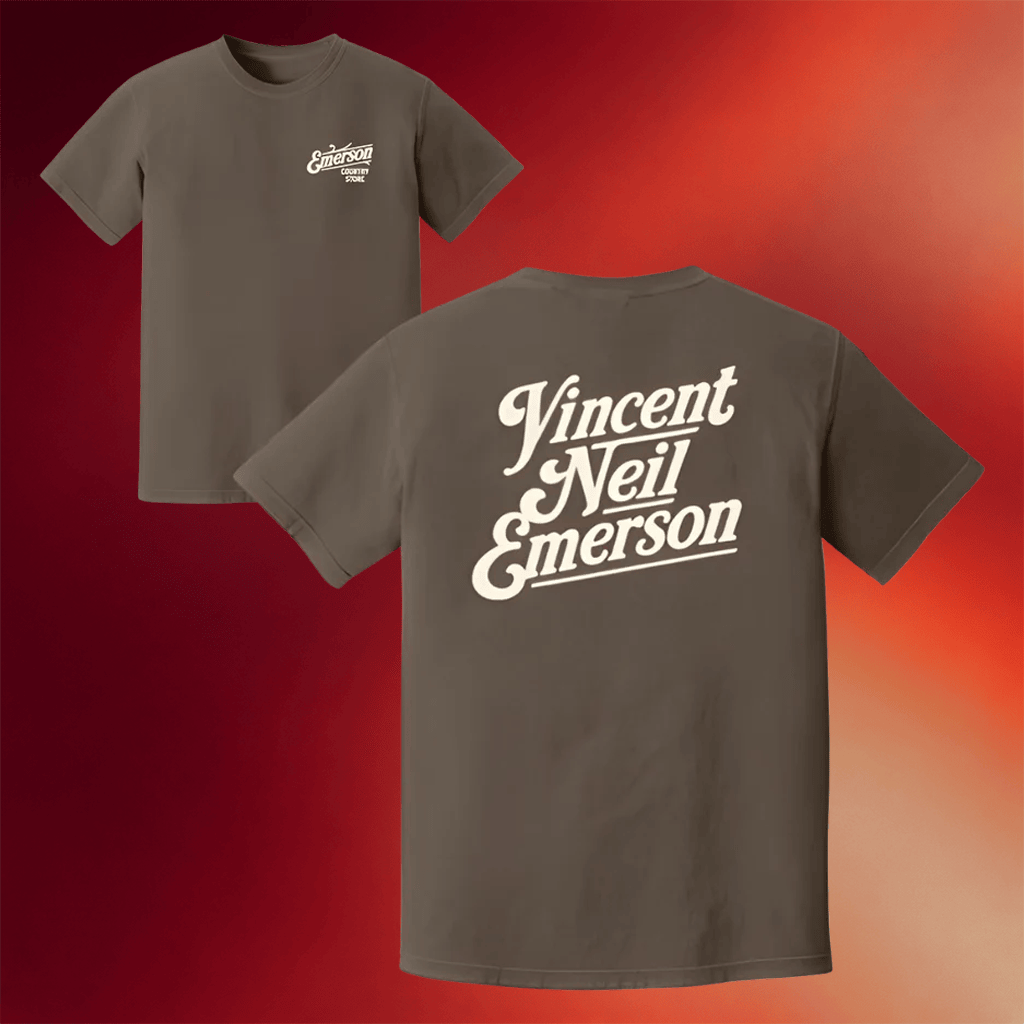 Vincent Neil Emerson Merch 2026 Vincent Neil Emerson T-Shirt Country Music Fan Gifts - Merchluma