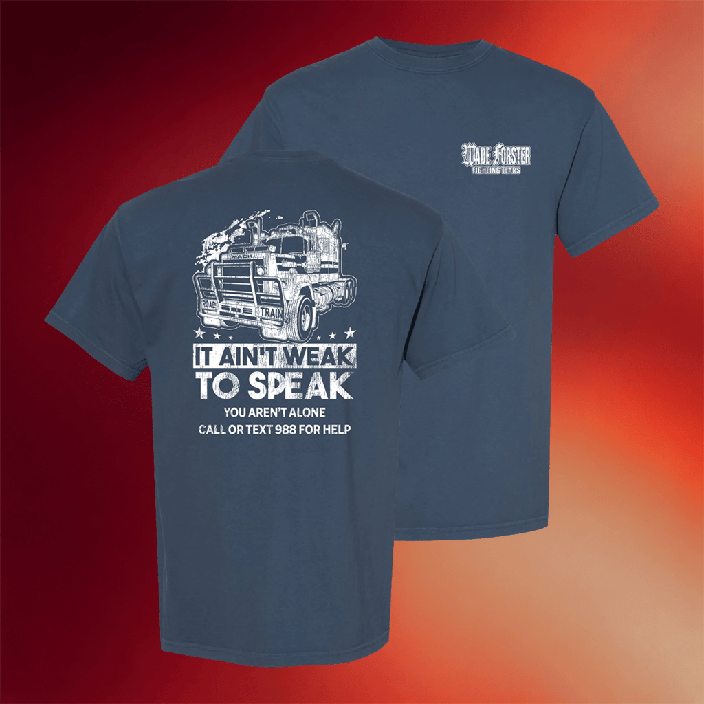 Wade Forster Merch 2026 It Ain't Weak To Speak T-Shirt Gifts For Country Music Fans - Merchluma