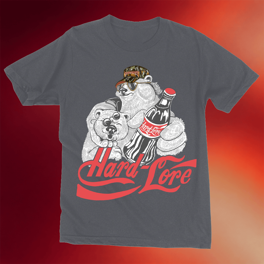 Hardlore Merch 2026 Hardlore Polar Bear T-Shirt Gift Ideas For Podcast Lovers - Merchluma
