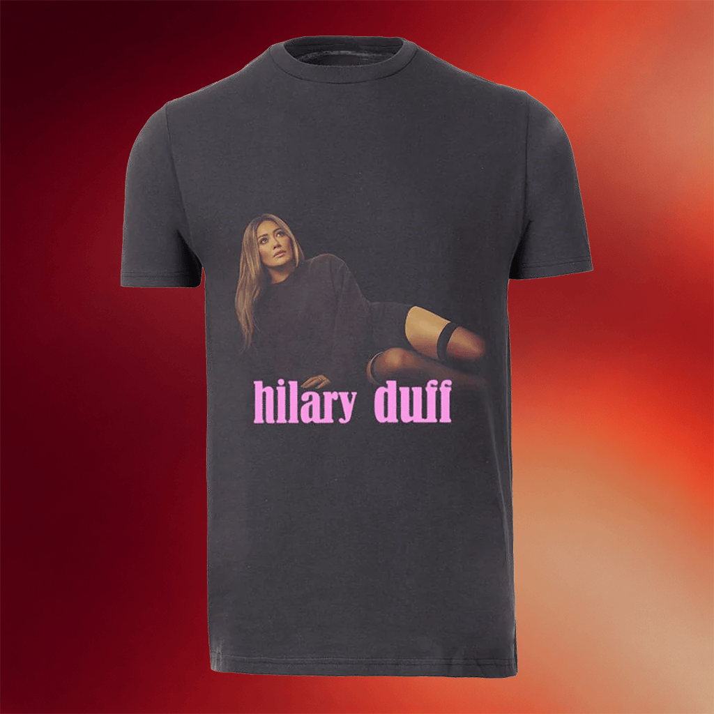 Hilary Duff Merch 2026 Luck Or Something Album T-Shirt Hilary Duff Shirts Best Gifts For Fans - Merchluma