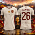 Spain World Cup 2026 Champions Away Jersey Shirt Spain World Champions Merch Gift For Fans - Merchluma