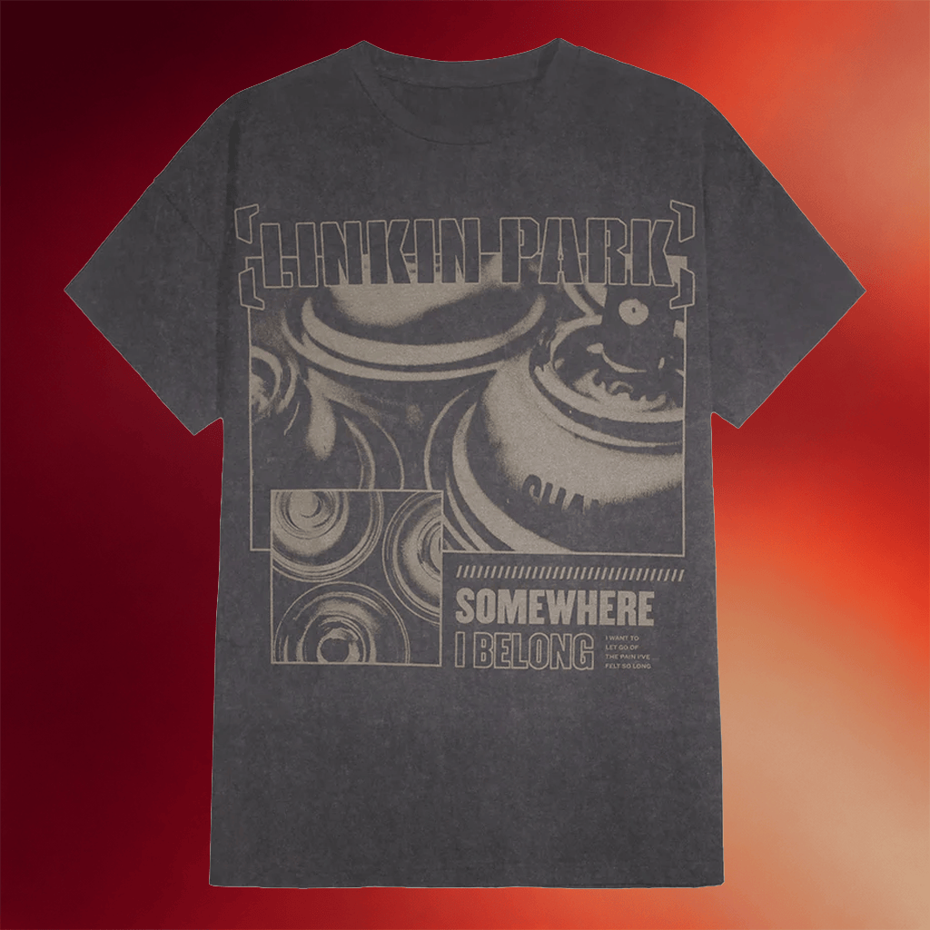 Impericon Merch Linkin Park Somewhere I Belong Vintage T-Shirt Best Gift For Music Lover - Merchluma