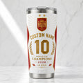 Personalized Spain World Cup 2026 Champions Tumbler La Roja Spain World Champions Merch Gifts - Merchluma