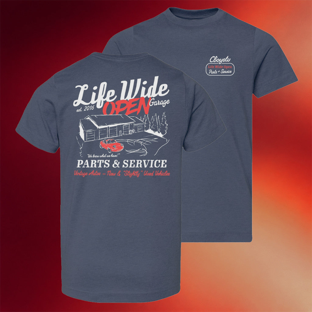 Cboystv Merch Parts And Service T-Shirt Life Wide Open Cboystv Shirt Birthday Gift For Brother - Merchluma