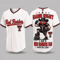 Texas Tech Red Raiders Mascot Forever Loyal Fan Baseball Jersey Red Raiders Merch Fan Gift - Merchluma