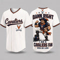 Virginia Cavaliers Mascot Forever Loyal Fan Baseball Jersey Cleveland Cavaliers Merch Present - Merchluma