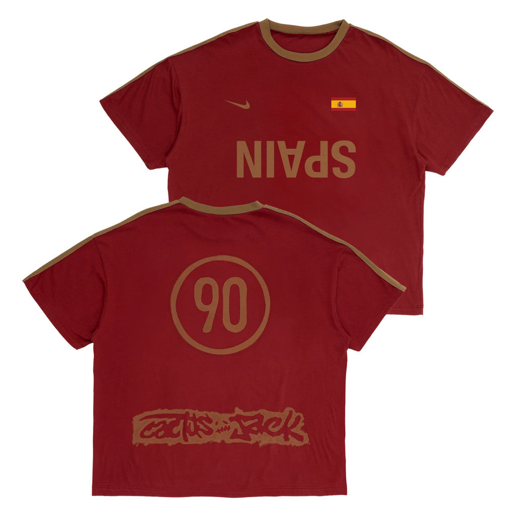 Travis Scott Merch 2026 CJ X Spain Total 90 T-Shirt Travis Scott World Cup Merch Gift For Fans - Merchluma