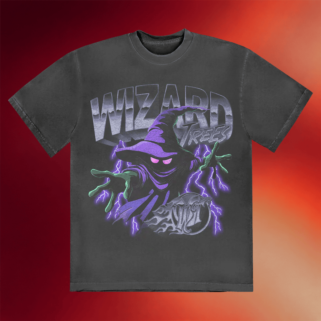 Wizard Trees Merch 2026 Lightning T-Shirt Wizard Trees Shirt Birthday Gift Ideas For Him - Merchluma