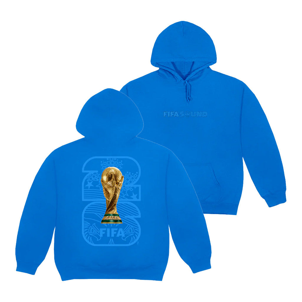 FIFA World Cup 2026 Merch Album Blue Hoodie FIFA Sound Hoodie Best Gift For WC Fans - Merchluma