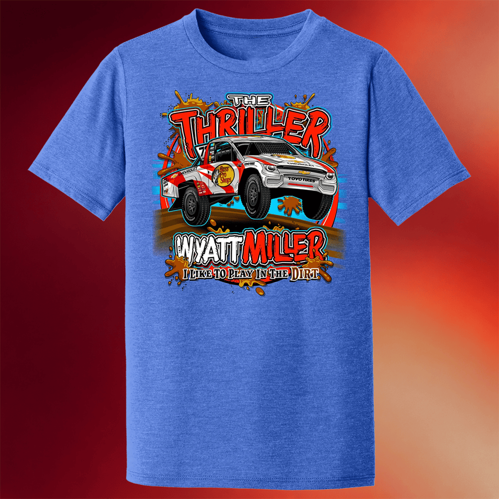 Wyatt Miller Racing Merch 2026 I Like To Play In The Dirt T-Shirt Best Gifts For Racing Fans - Merchluma