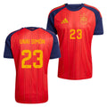 Unai Simon Jersey Shirt #23 Spain World Cup Home Jersey 2026 FIFA Merch Gift For Spain Team Fan - Merchluma