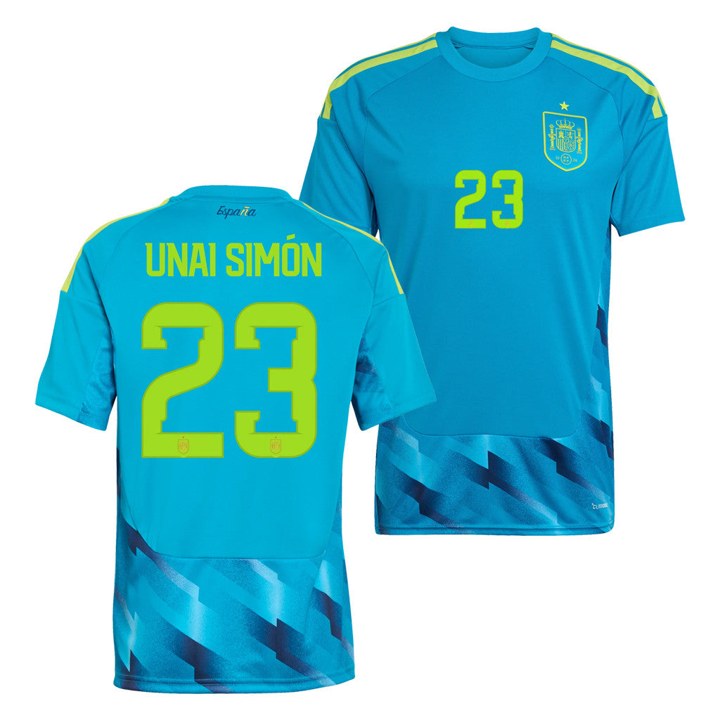Unai Simon Jersey Shirt #23 Goalkeeper Jersey Spain World Cup 2026 Merch Gift For Football Fans - Merchluma