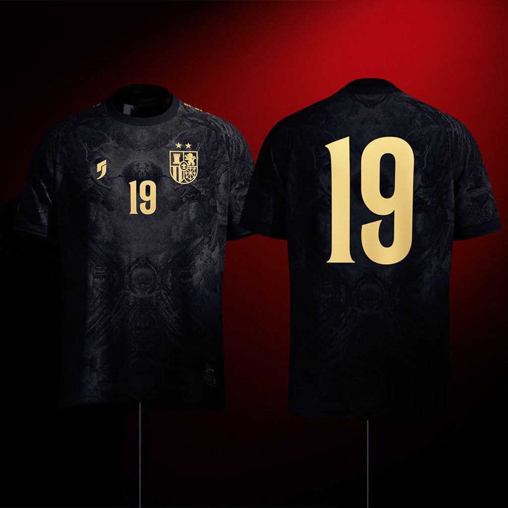 Lamine Yamal Jersey Shirt Black Spain 2026 World Cup Champions Merch #19 Starboy Heritage Jersey - Merchluma