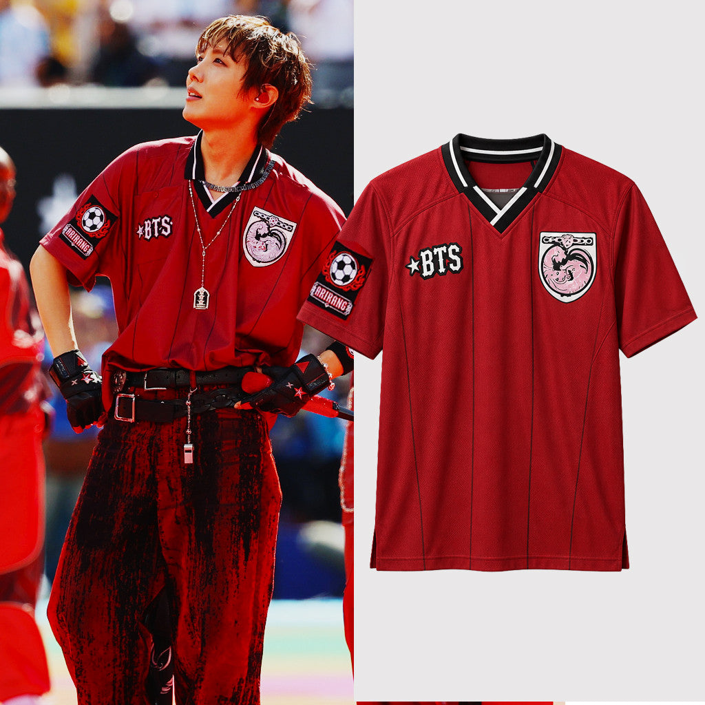 BTS World Cup 2026 Merch J Hope X FIFA World Cup Jersey WC Halftime Show Merch Gift For Kpop Fan - Merchluma