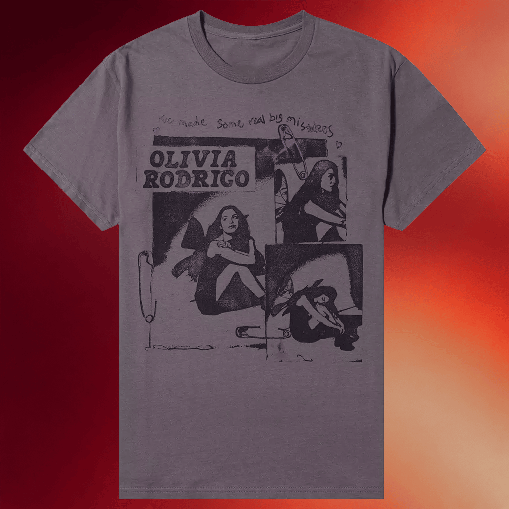Olivia Rodrigo Merch Vampire Lyrics T-Shirt Cool Gifts For Music Lovers - Merchluma