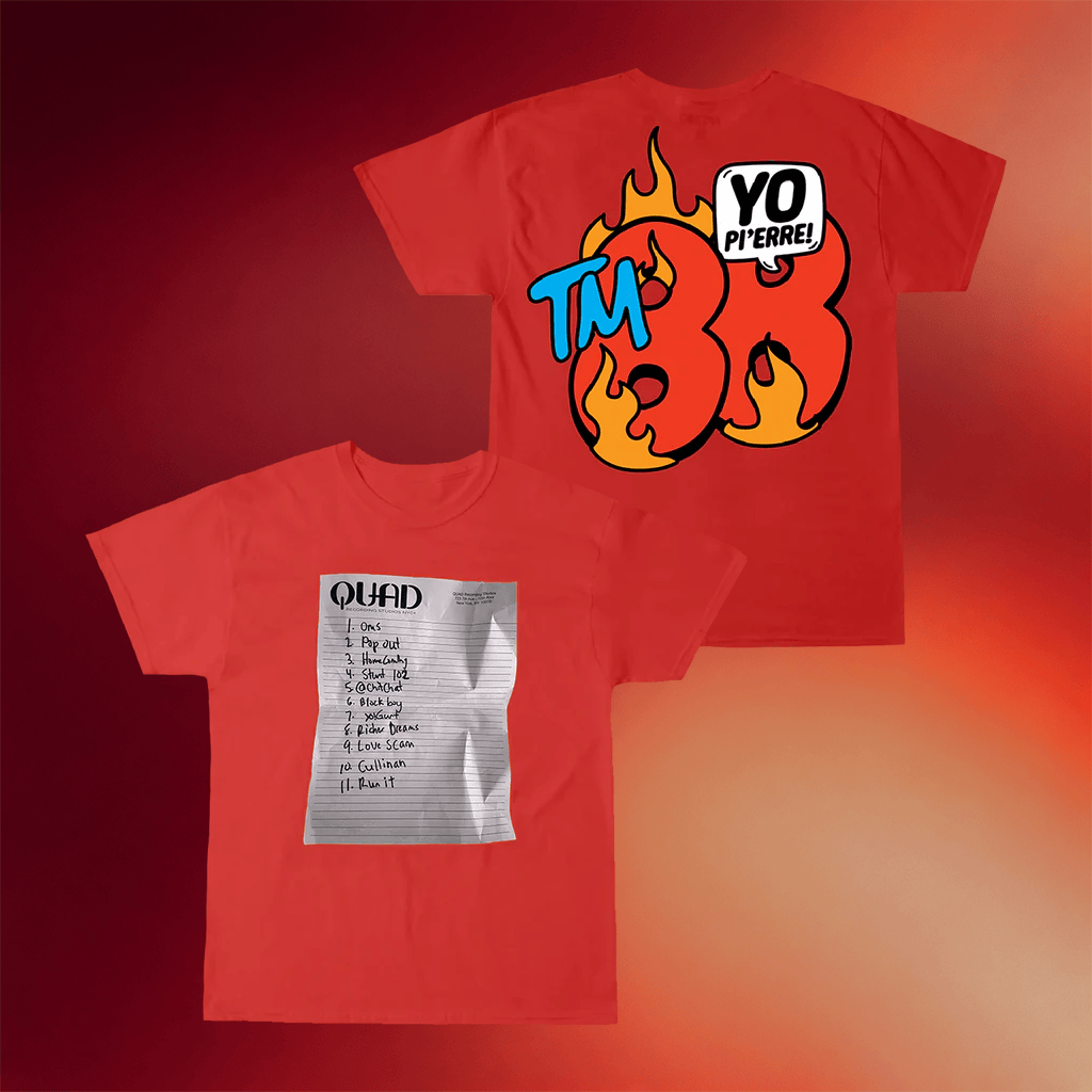 Yo Pi'erre Merch 2026 YO 88 Tracklist T-Shirt Pi'erre Bourne Merch Gift For Rapper Fans - Merchluma
